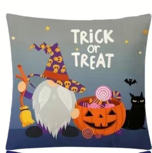 New Gnome Halloween home decor accent pillow case